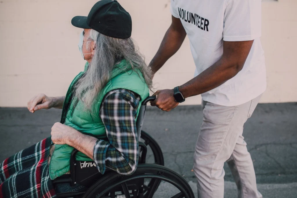 Healthcare volunteer work 